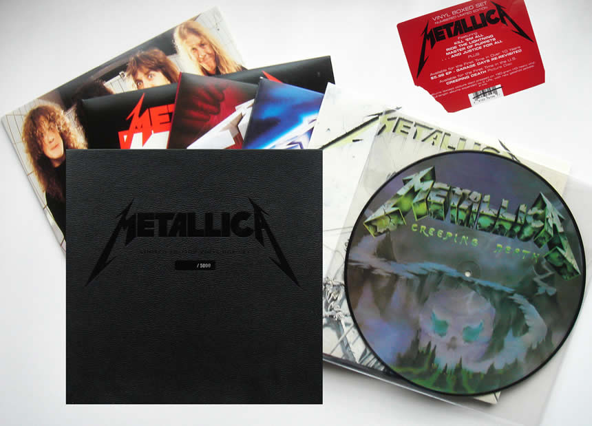 metallica box contents